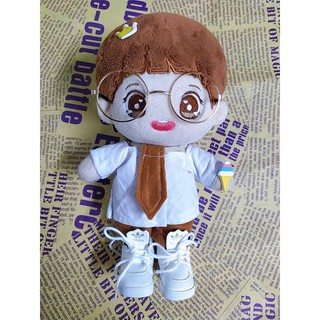 Thanh Xuân Cho Doll 20cm (Sơ Mi + Quần Bò + Cà Vạt)