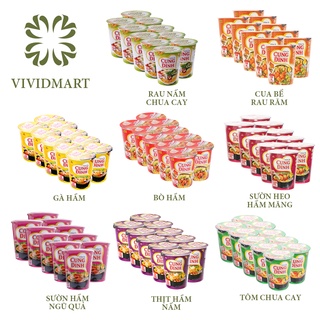 10 ly MÌ LY KHOAI TÂY CUNG ĐÌNH: BÒ, GÀ, SƯỜN HEO, THỊT HẦM NẤM, MĂNG, NGŨ QUẢ, TÔM, CUA BỂ, CHUA CAY CHAY GÓI65G MICOEM