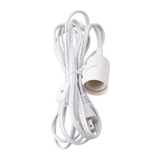 Dây đuôi đèn treo E27 có công tắc và phích cấm dây 5 Mét