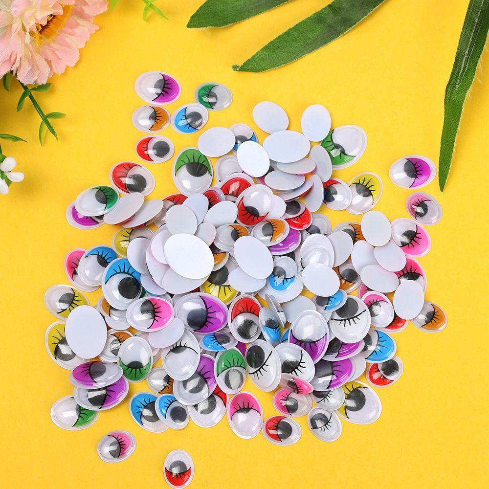 Túi 100 Con Mắt Gấu Trúc / Cầu Vồng Đồ Chơi Cho Bé