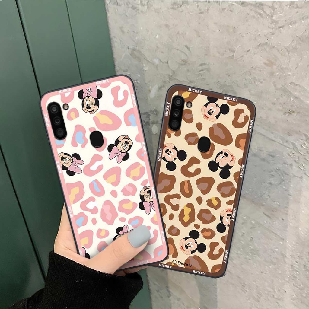 Ốp lưng điện thoại Samsung A11 / M11 hình mic key min nie mouse thời trang, vỏ ốp rẻ đẹp