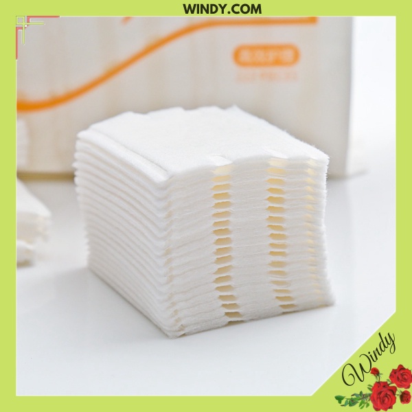 Bông Tẩy Trang Loại 222 Miếng Vuông WD255