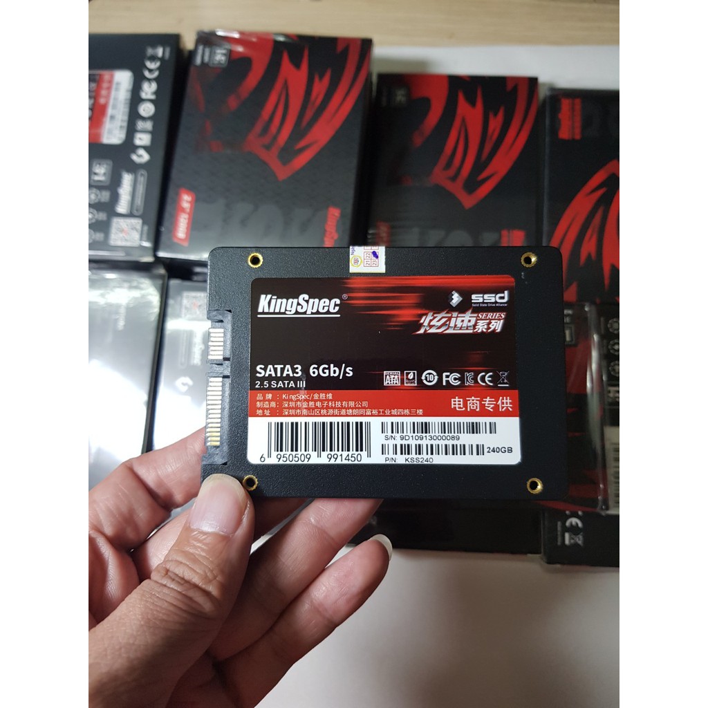 Ổ cứng SSD Kingspec 120Gb và 240Gb-Chính Hãng-Bảo hành 36 tháng - Tặng cáp dữ liệu Sata 3.0 | BigBuy360 - bigbuy360.vn