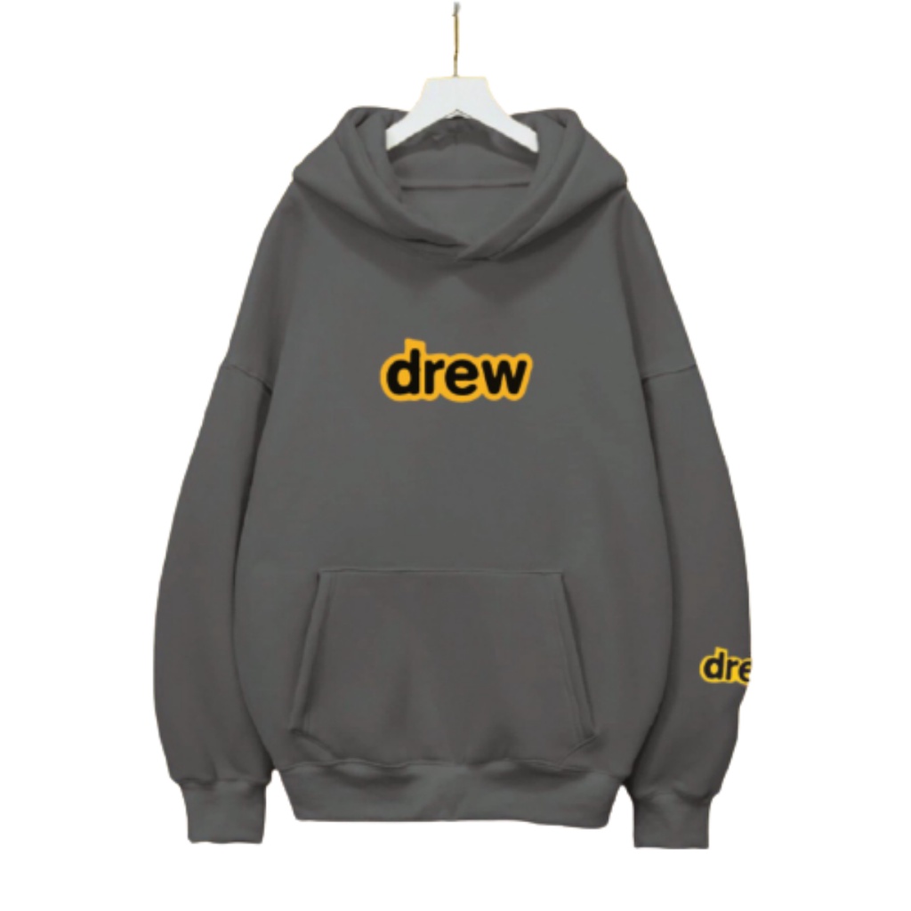 [Loại Dày] Áo Hoodie Drew Nam Nữ Unisex Chất Nỉ Bông Hàng Nhập Ngoại Dày Mịn Không Xù