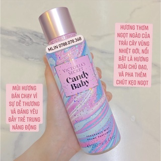 Body mist vs candy baby 250ml bản thái - nước hoa xịt thơm toàn thân victoria’s secret vic