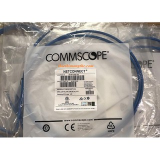 Dây mạng commscope 0.5m Cat6 2Feet Blue