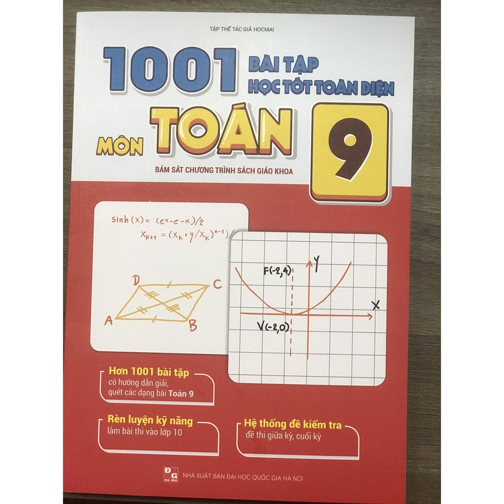 Sách - 1001 bài tập học tốt toàn diện môn Toán lớp 9