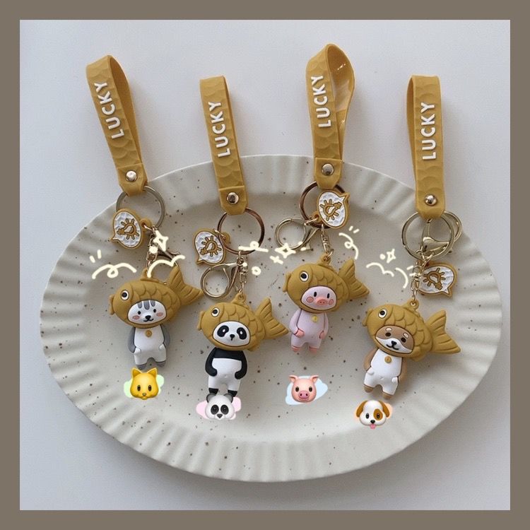 Móc Khóa Kiểu Hoạt Hình Đáng Yêu Sáng Tạo 23527