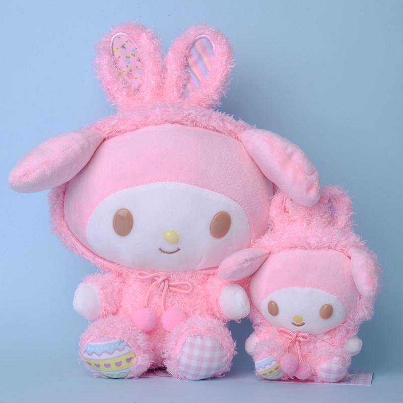 SANRIO Móc Khóa Thỏ Nhồi Bông Dễ Thương