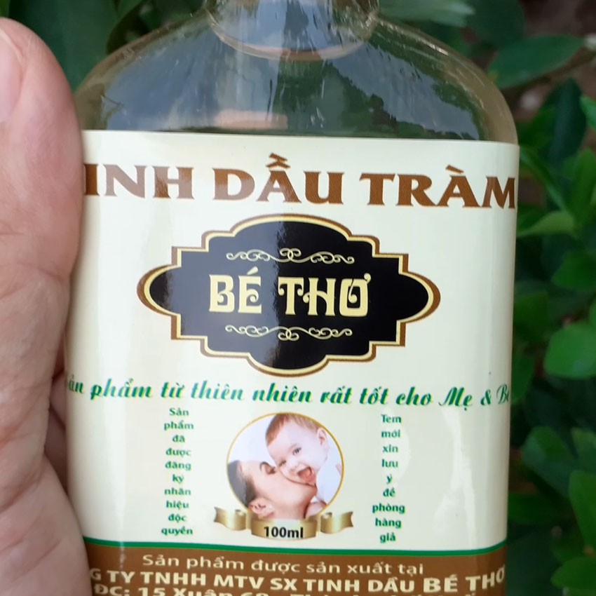 Dầu tràm Bé Thơ Huế chính hãng 100% - Chai 50ml và 100ml