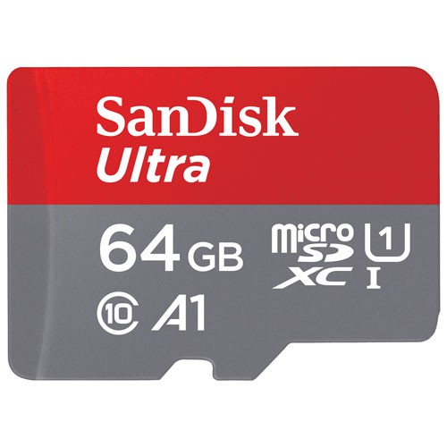 Thẻ nhớ Micro SDXC 64GB Ultra 100MB/s cho điện thoại, máy tính bảng, Camera