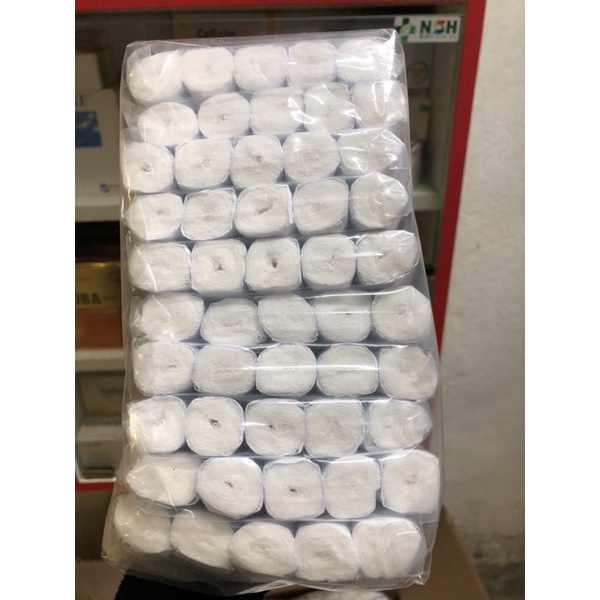 Băng Cuộn Y Tế Size 0.05x2m Bảo Thạch bông băng gạc cuộn 0.05m x 2m bảo thạch