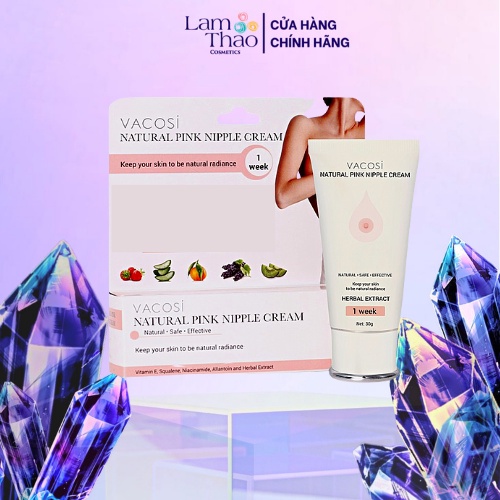 Kem Dưỡng Da V1 Vacosi Magic Pink Breast Cream 30ml