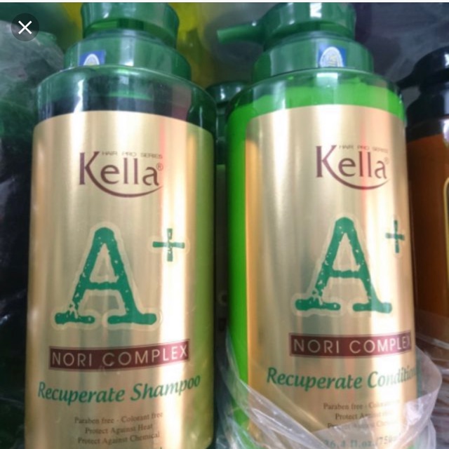 Dầu gội Kella dầu xả Kella phục hồi tóc 750ml