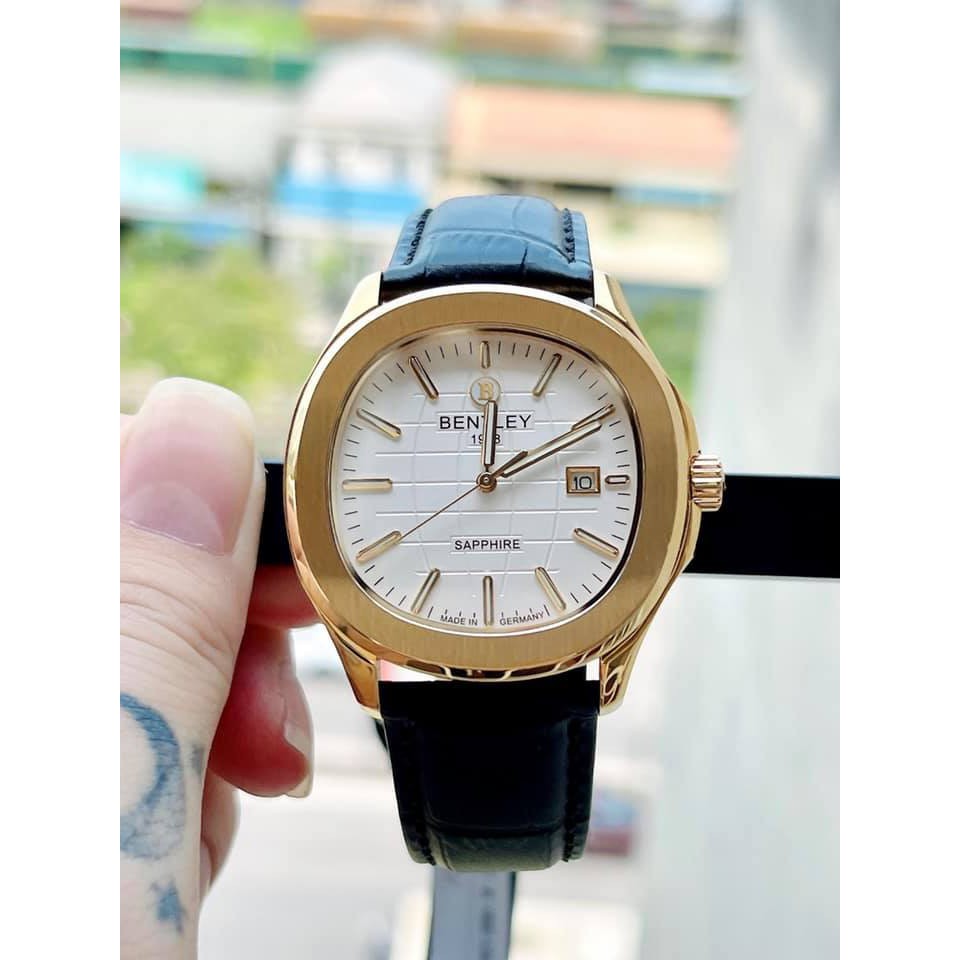 Đồng Hồ Nam Dây Kim Loại Demi Bentley Chính Hãng BL1869 BL1869-10 BL1869-10MWWB
