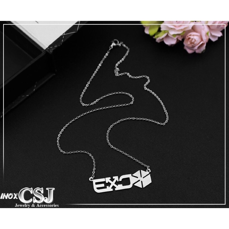 Dây chuyền inox idol BTS,EXO không đen không gỉ
