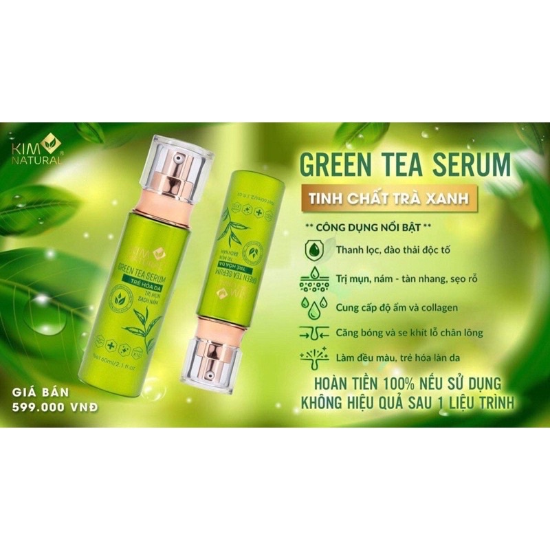 TINH CHẤT TRÀ XANH VIP KIMNATURAL