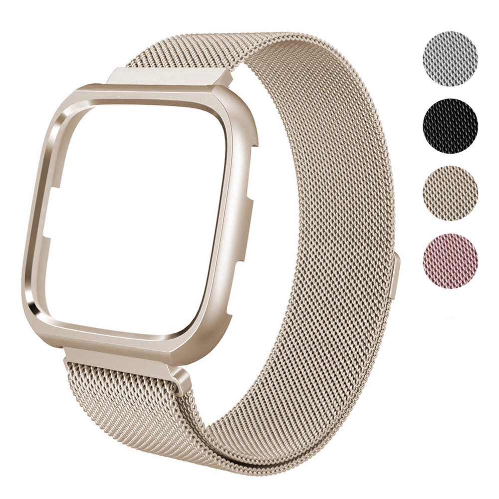 Dây Đeo Inox Milanese Cho Đồng Hồ Thông Minh Fitbit Versa