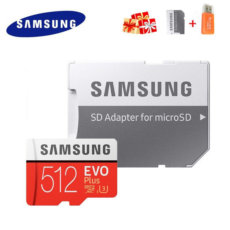 Thẻ Nhớ Samsung Evo Plus 32gb / 64gb / 128gb / 256gb / 512gb Micro Sdxc C10 U3 Micro