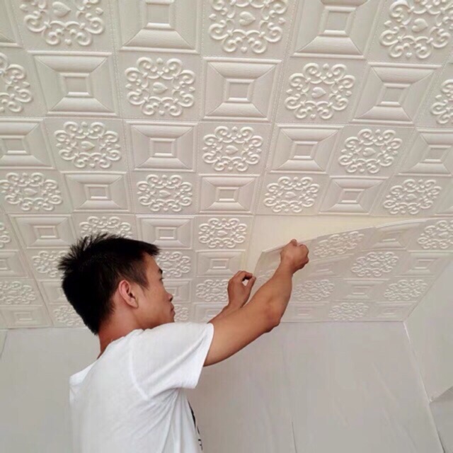 Xốp giả da hoa văn cao cấp kt 70x70cm | BigBuy360 - bigbuy360.vn