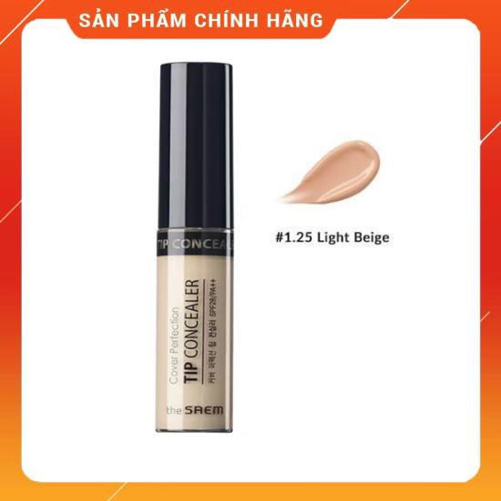 Kem Che Khuyết Điểm The Saem Cover Perfection Tip Concealer SPF28 PA++ 6.5g