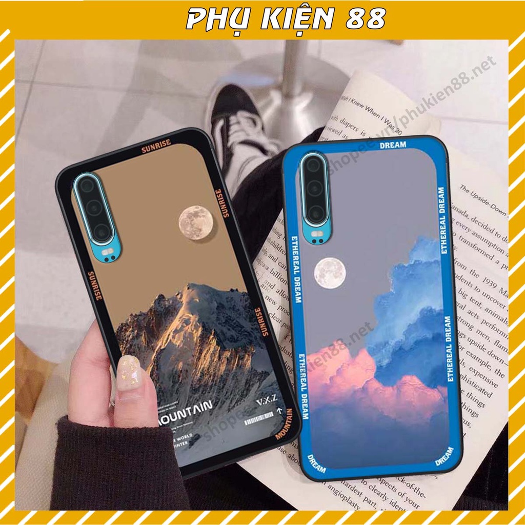Ốp Huawei P30 / P30 Pro hình vũ trụ, mountain, cloud phong cách cá tính