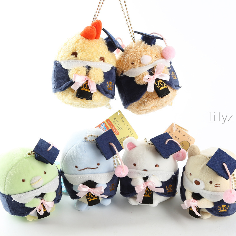 Móc Khóa Hình Sumikko Gurashi Nhồi Bông Dễ Thương