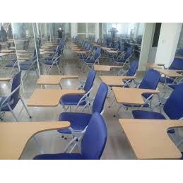 Ghế gấp liền bàn, ghế gấp gọn cho Học Sinh, Sinh Viên, Trung Tâm Dạy Học, chân sơn tĩnh điện