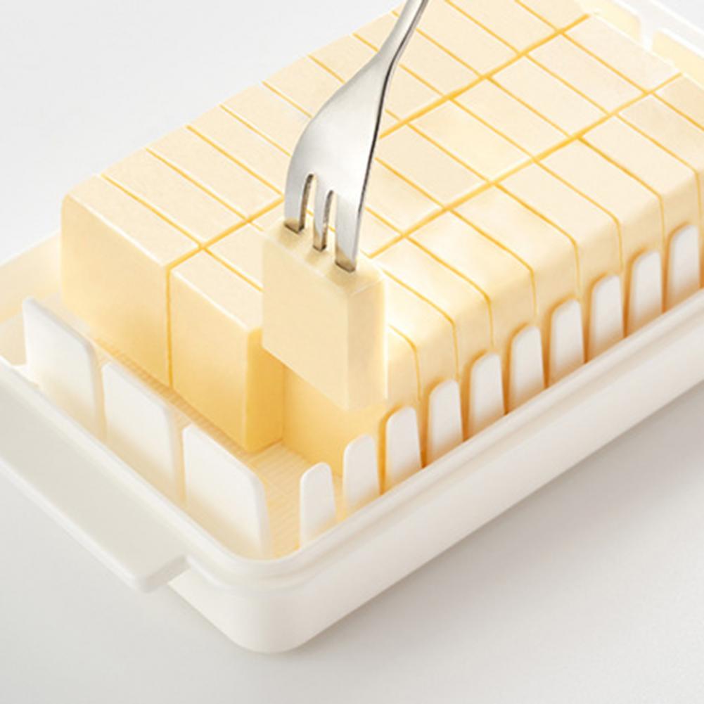 Hộp Nhựa Trong Suốt Đựng Bơ Phô Mai Có Nắp Đậy Chống Bụi