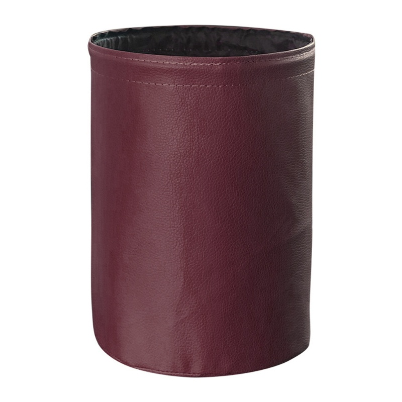 Giỏ Đựng Rác Bằng Da Chống Nước Hai Lớp Tiện Dụng Cho Xe Hơi