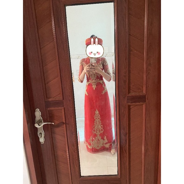 Áo dài cô dâu thanh lí