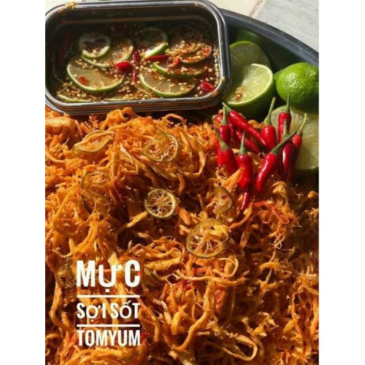 Mực xé sợi sốt chanh Tomyum | BigBuy360 - bigbuy360.vn