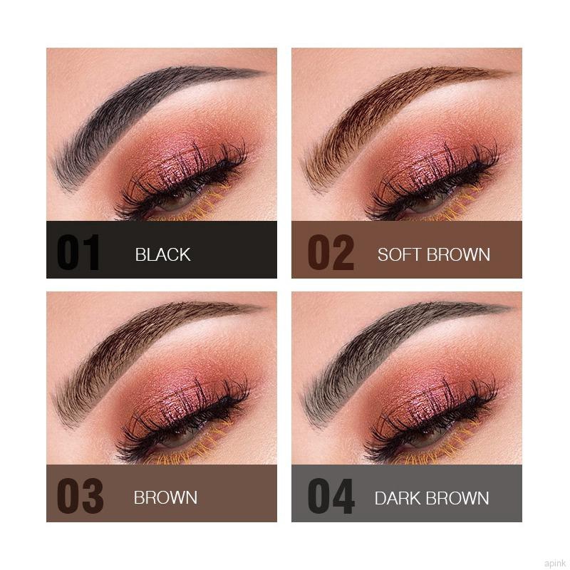 Bút kẻ mày 2 đầu lâu trôi kháng nước không nhòe và dễ lên màu