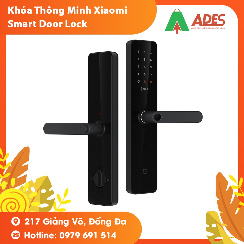 Khoá Cửa Thông Minh Xiaomi Mijia Smart Door Lock  kết nối App - Bảo Hành Chính Hãng