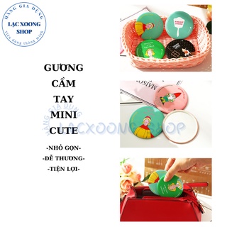 Gương cầm tay mini cute
