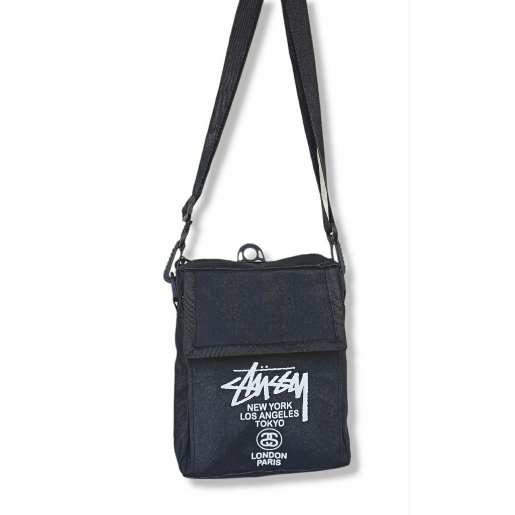 STUSSY Túi đeo chéo Mini thời trang cá tính cho nam nữ