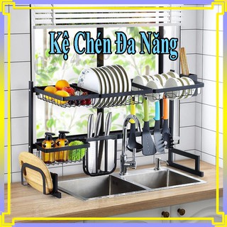 Kệ Chén Đa Năng - Giá Để Bát Đũa Tiện Lợi [Ke chen] Phụ Kiện Thời Trang CC