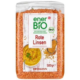 Đậu Lăng Đỏ Hữu Cơ enerBio Đức 500g