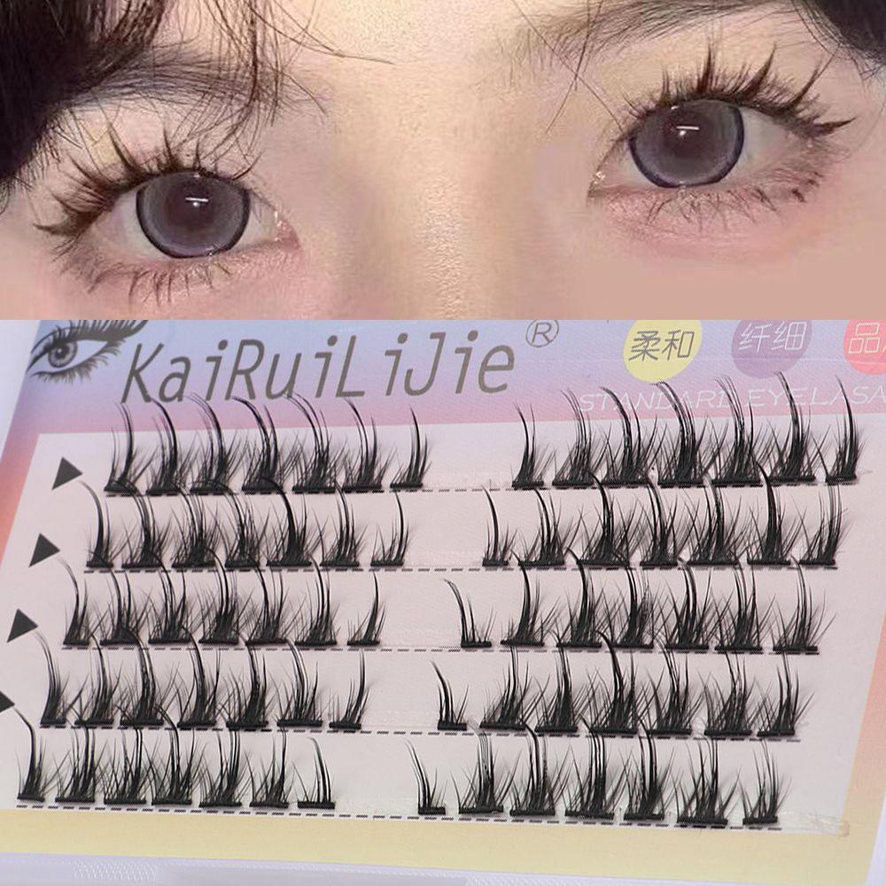 Hộp Lông Mi Giả 5 Sợi Trang Điểm Thủ Công