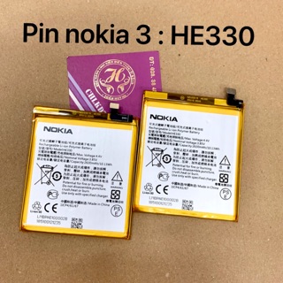 Pin nokia 3 : HE330 và HE319 zin-mới 100%