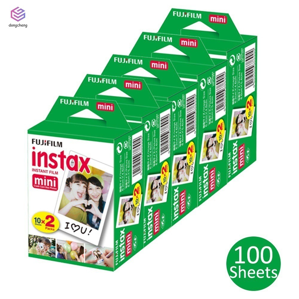 10/20 Film trắng chụp ảnh cho Fujifilm Instax Mini 8 / Fuji Instax Mini 7s 8 9 70 25 50s 90