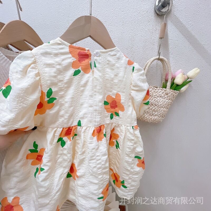 Đầm Công Chúa Thời Trang Hàn Quốc Mùa Hè Mẫu Mới 2022 Dành Cho Bé Gái