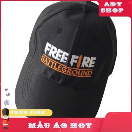 MUA 1 ÁO THUN ĐEN QUỶ KIẾM TẶNG NGAY 1 NÓN FREE FIRE THÊU CAO CẤP