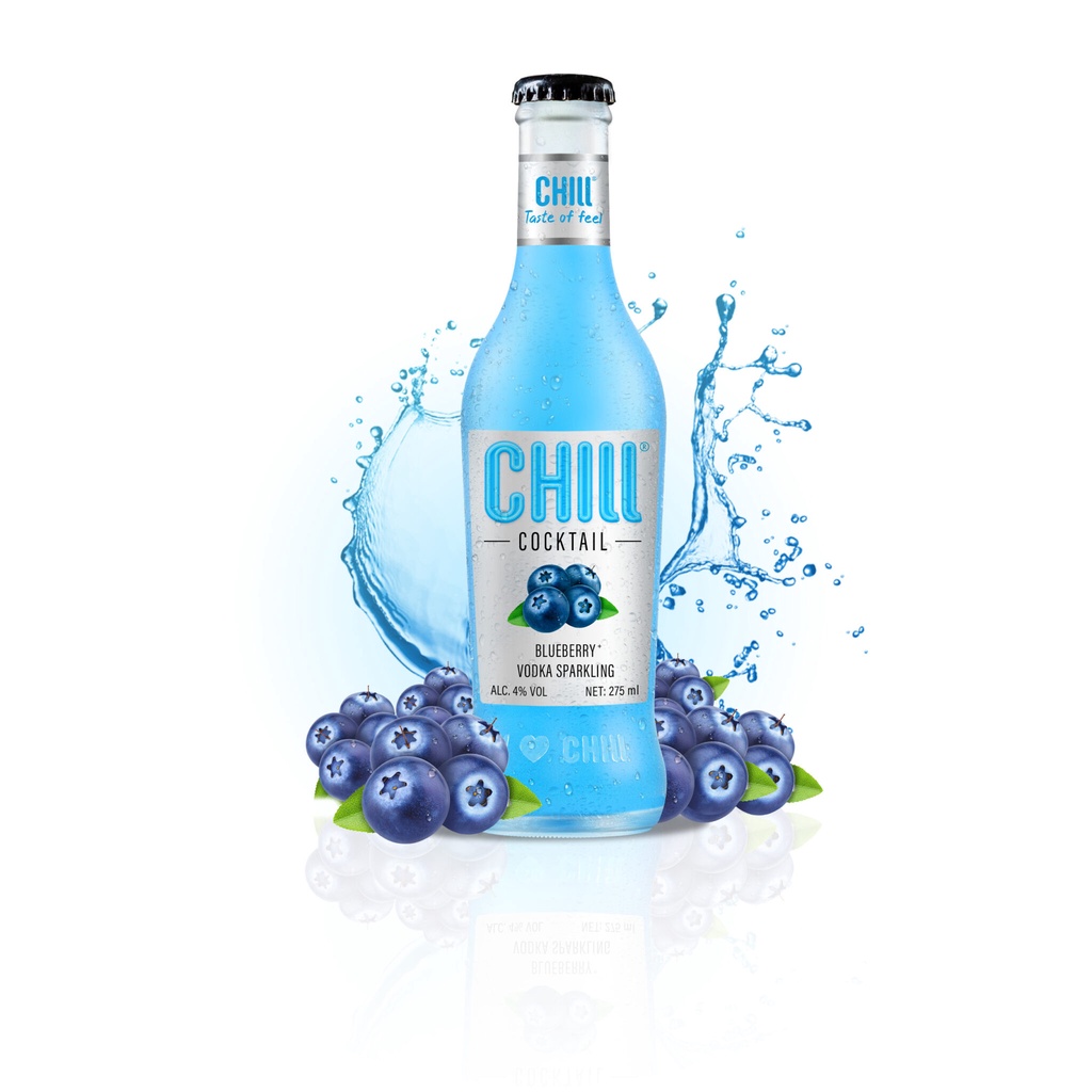 Thùng 6 chai Chill Cocktail Original mix vị 275ml/chai