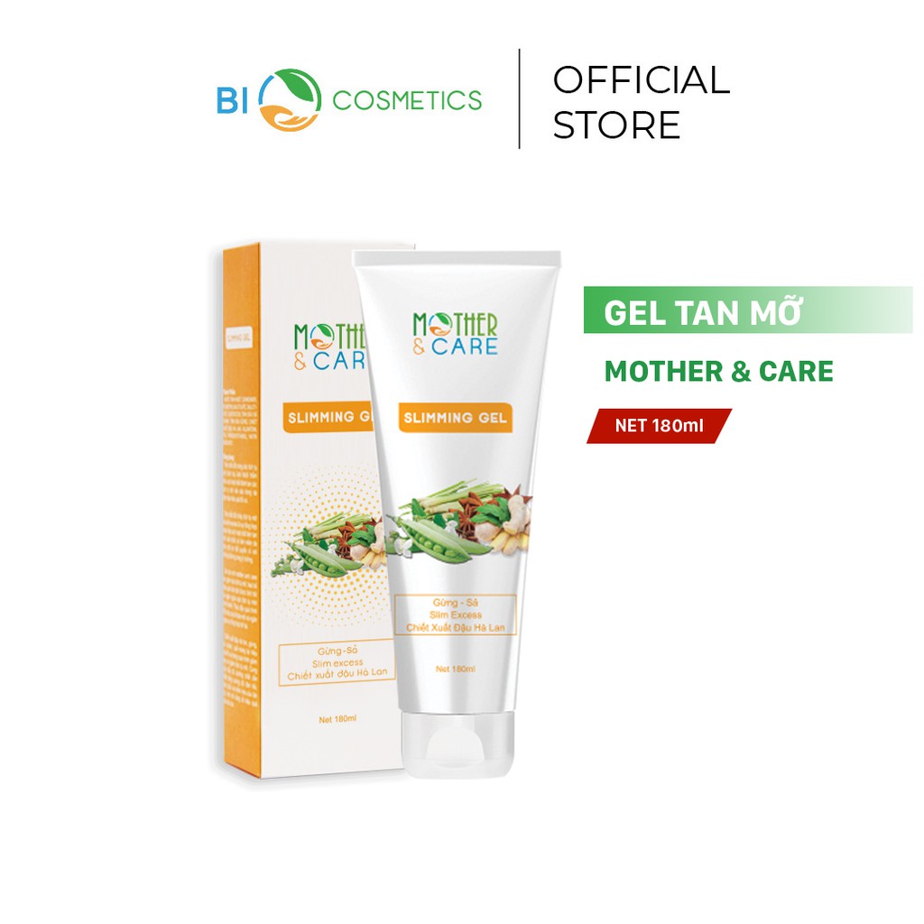 Tuýp kem giảm mỡ thừa BIOCOS vùng bụng, bắp tay, chân 180ml.