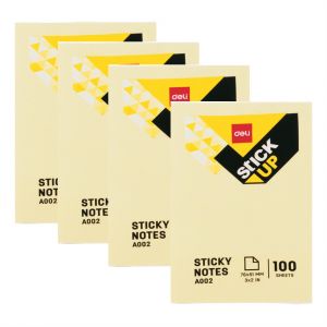 Giấy nhớ vàng 3 x 2 Deli - A00253