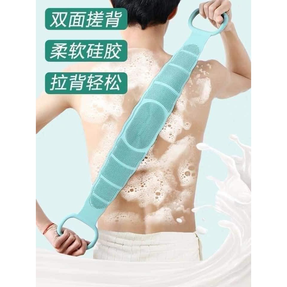 Đai Massage chà lưng silicone khi tắm tiện lợi