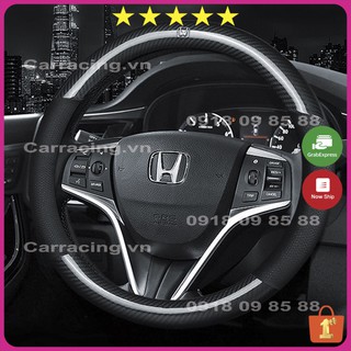 Bọc vô lăng CACBON VA01 CARRACING đường kính 38cm phù hợp xe 4,5,7 chỗ tại Việt Nam