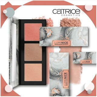 Bảng hightlight,phấn má Catrice Luminice Highlight & Blush Glow Palette