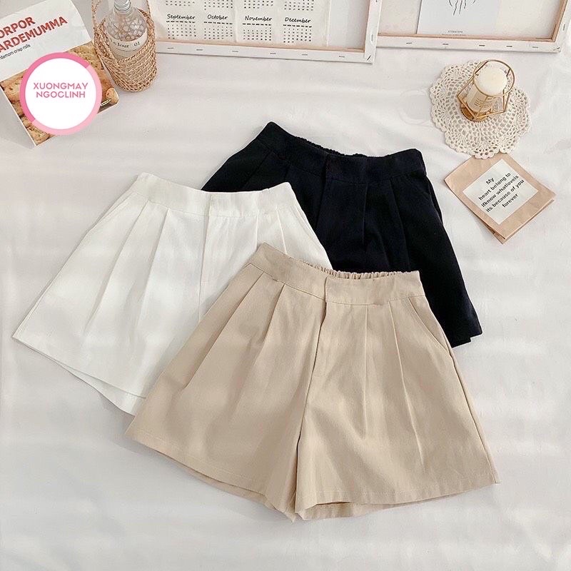 Set 3 Quần sooc đũi nữ - xưởng nhà may